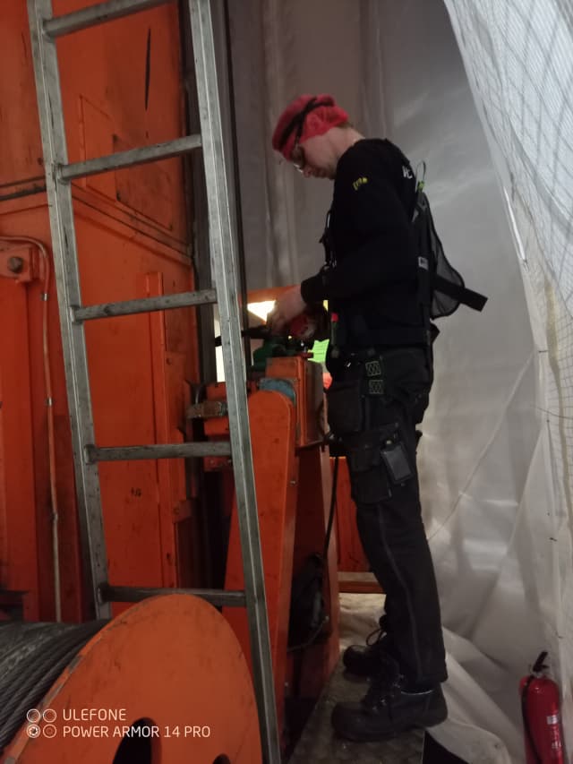 Förebyggande underhåll kransystem
