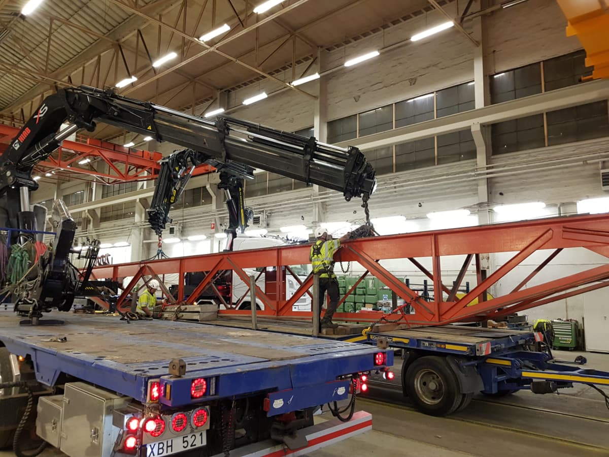 Professionell kraninstallation av Axfalk AB
